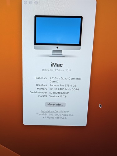 Apple imac retina - 27",